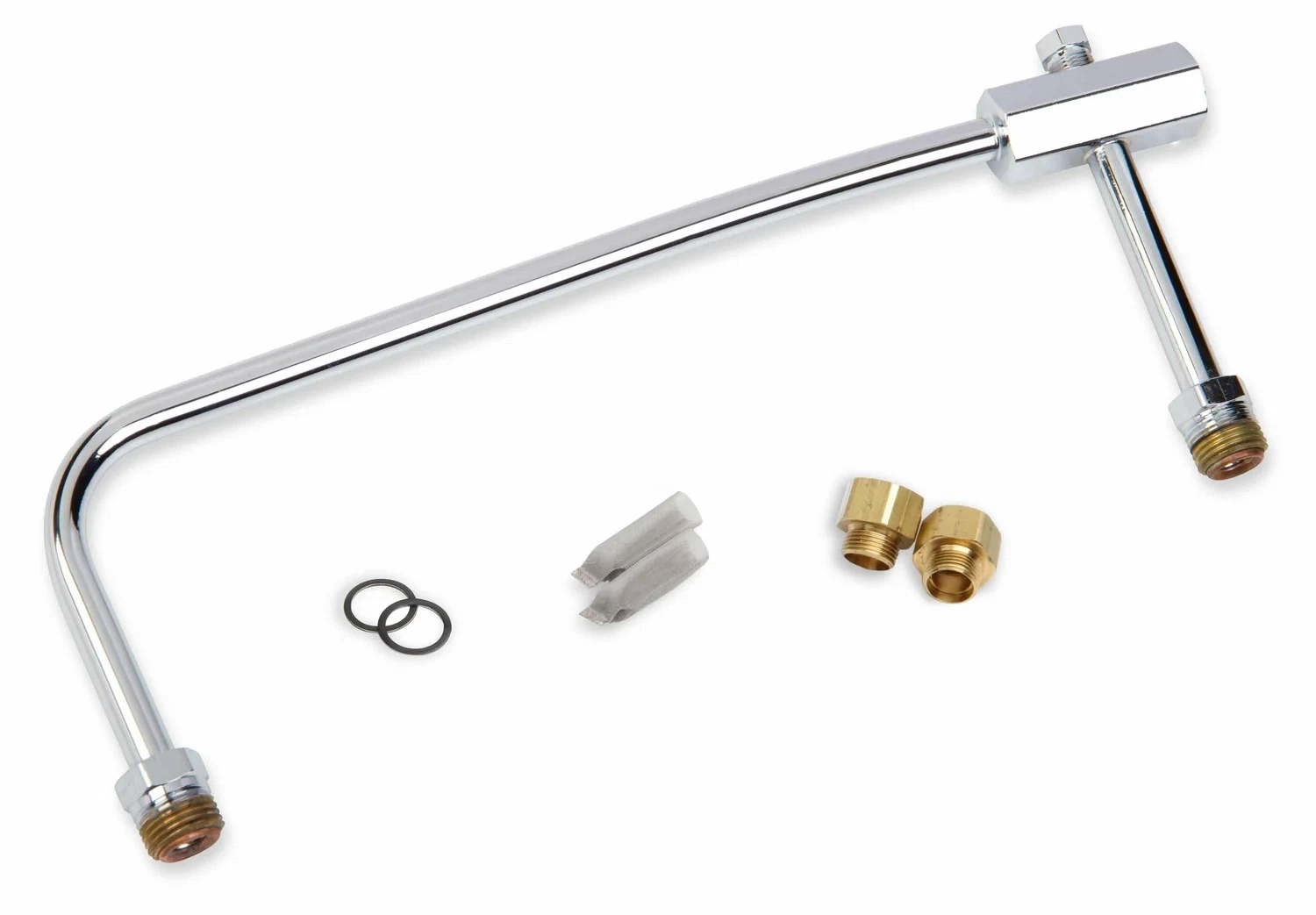 Demon Carburetion 140057 Chrome Fuel Line
